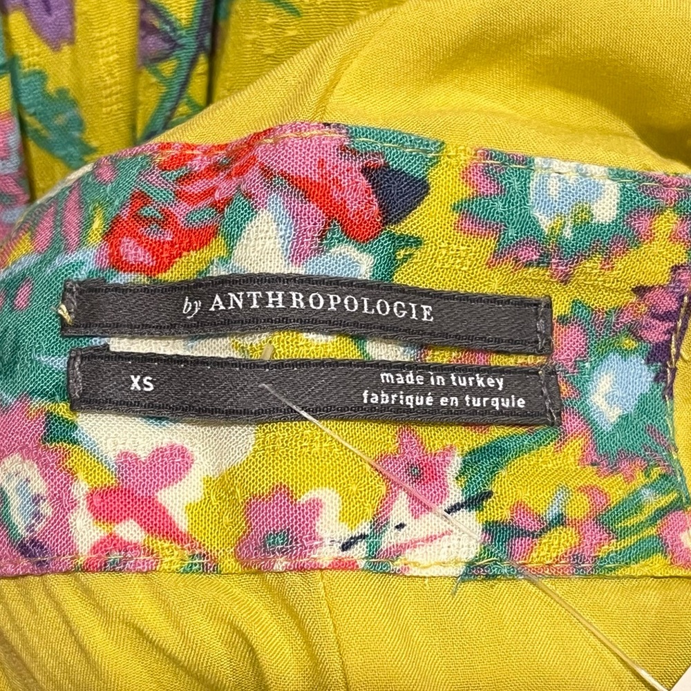𝐀𝐧𝐭𝐡𝐫𝐨𝐩𝐨𝐥𝐨𝐠𝐢𝐞 𝐍𝐖𝐓 Eliora Off-The-Shoulder Maxi Dress Yellow XS - Picture 8 of 12